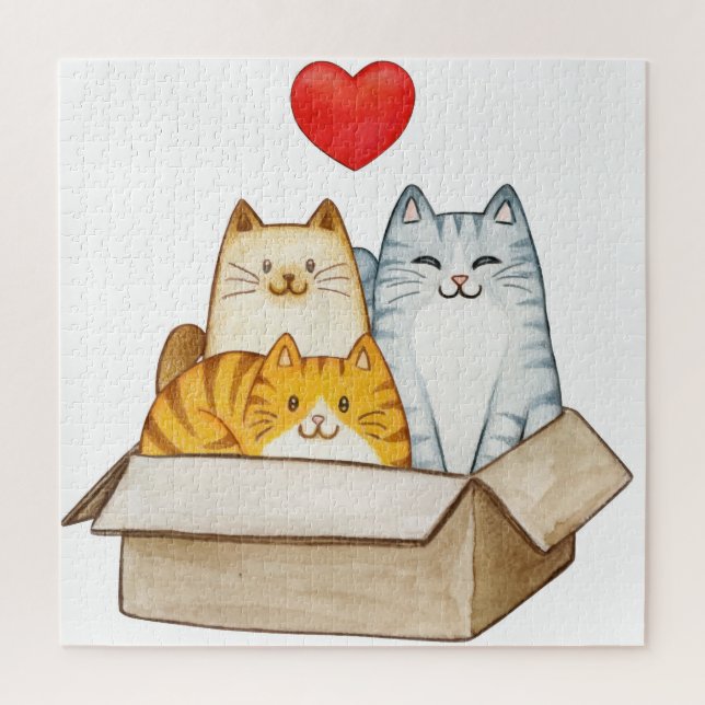 Puzzle gato (Vertical)