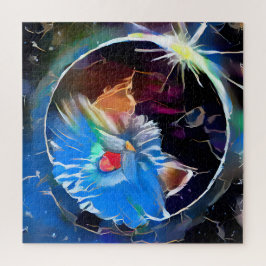 Puzzle Gato 6 - Eclipse solar