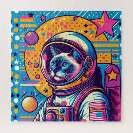 PUZZLE GATO-ASTRONAUTO DE SIAMÉS 6