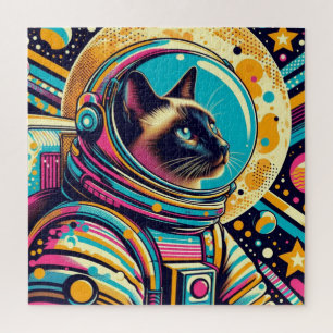 PUZZLE GATO-ASTRONAUTO SIAMÉS 7