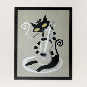 Puzzle gato auxiliar