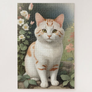 Puzzle Gato Bobtail japonés