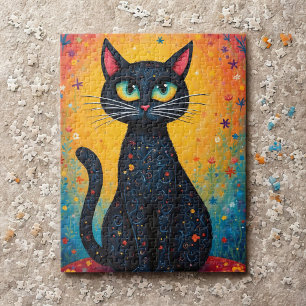 Puzzle Gato caprichoso