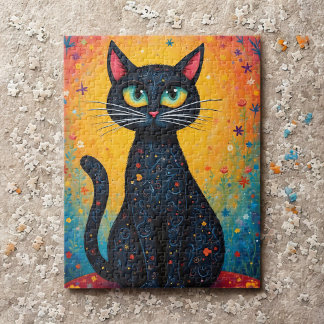 Puzzle Gato caprichoso
