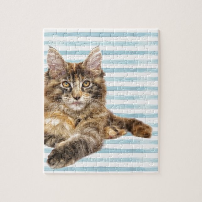 Puzzle Gato, Coon de Maine (Vertical)