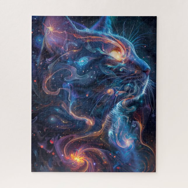 Puzzle Gato cósmico (Vertical)