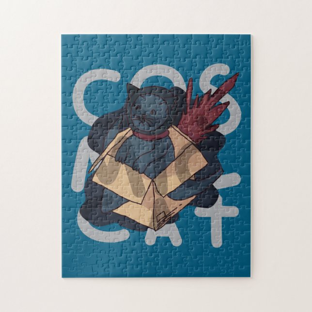 Puzzle Gato cósmico (Vertical)