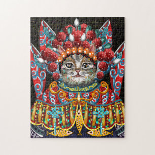 Puzzle Gato de agua