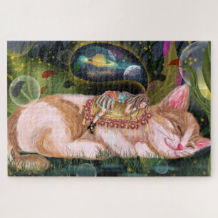 Puzzle Gato de agua