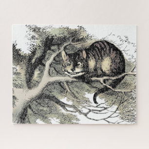Puzzle Gato de Cheshire Alice en el país de las maravilla
