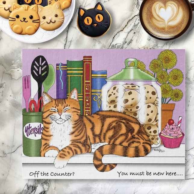 Puzzle Gato de cocina (Subido por el creador)