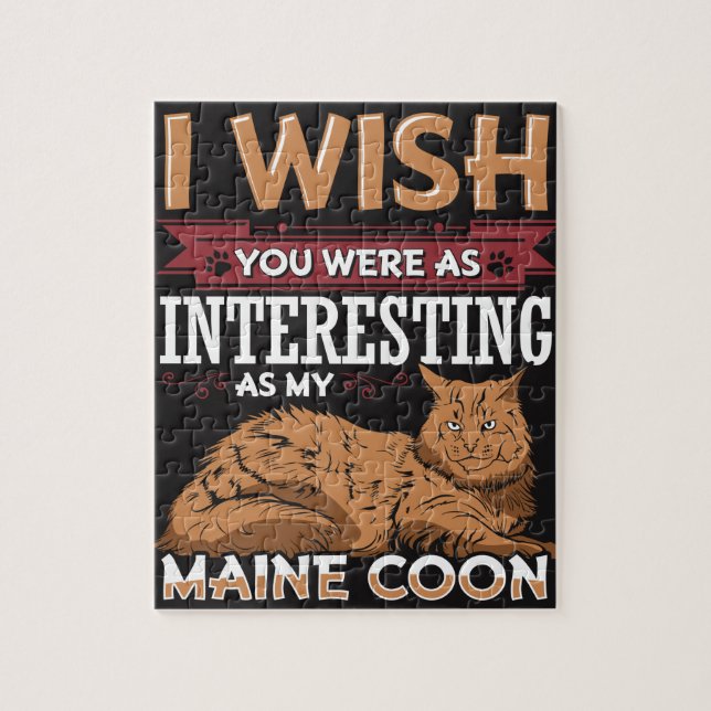 Puzzle Gato de Coon de Maine