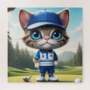 Puzzle Gato de golf