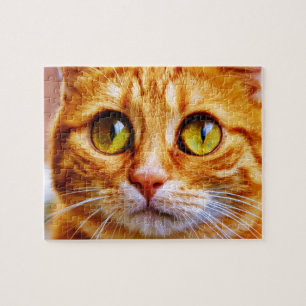 Puzzle Gato de jengibre teñido