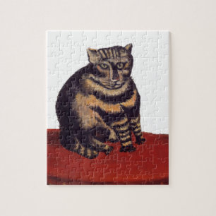 Puzzle Gato de Tabby de Henri Rousseau
