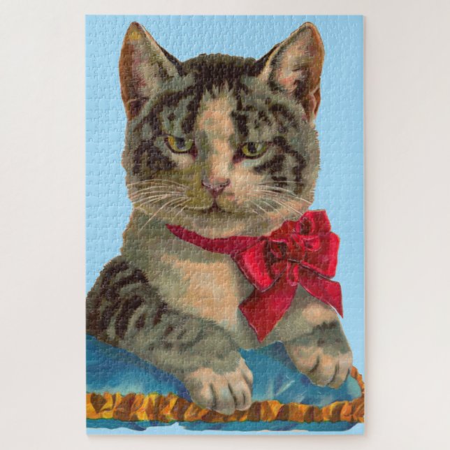 Puzzle Gato de tabby de Victoria (Vertical)