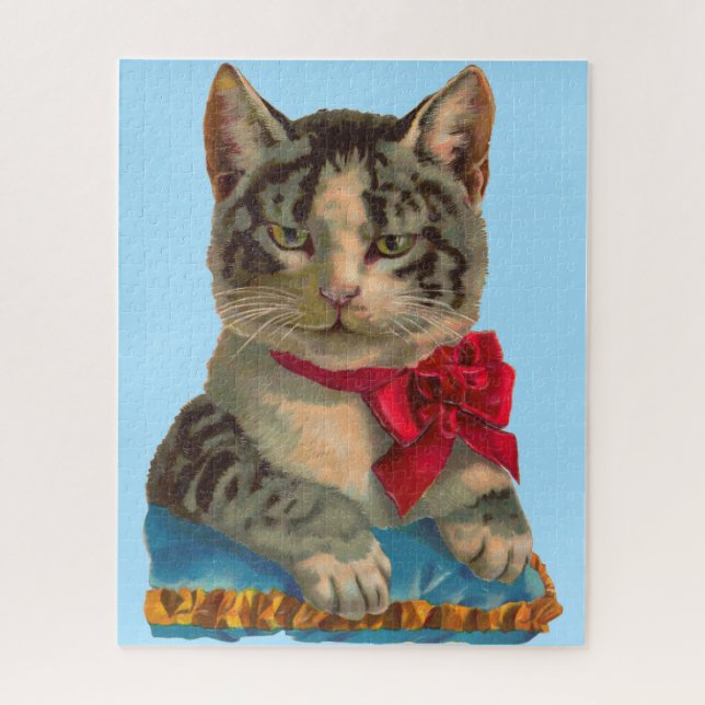 Puzzle Gato de tabby de Victoria (Vertical)