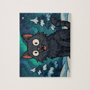 Puzzle Gato de Yule islandés de Navidad