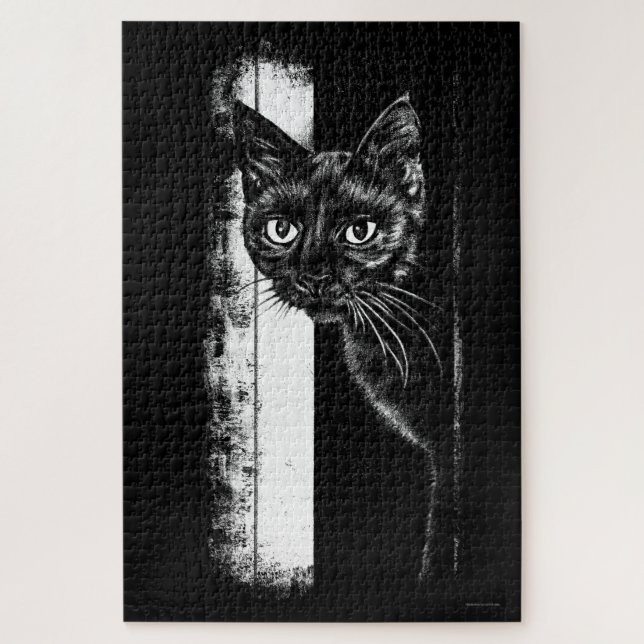 Puzzle Gato dentro (Vertical)