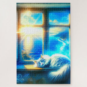 Puzzle Gato durmiente
