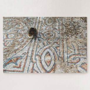 Puzzle Gato en mosaicos