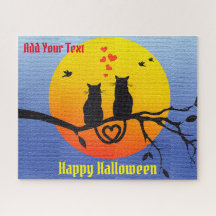 Gato feliz de Halloween