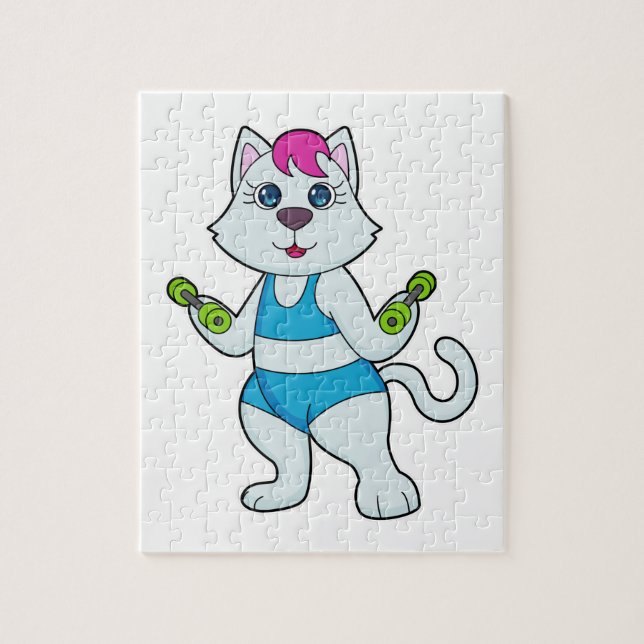 Puzzle Gato Fitness Dumbbell (Vertical)