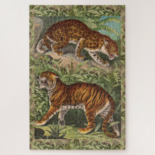 Puzzle Gato grande (tigre y leopardo)
