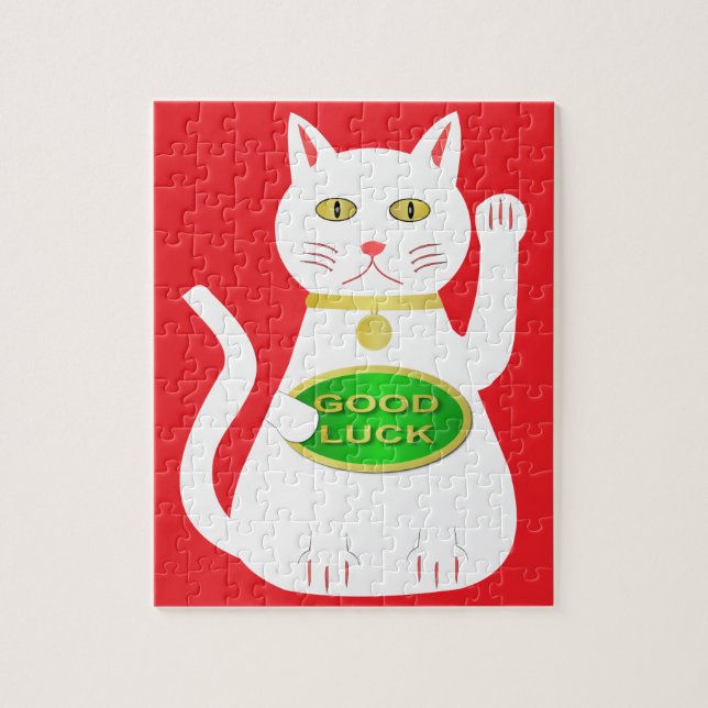 Puzzle Gato Lucky Oriental (Vertical)