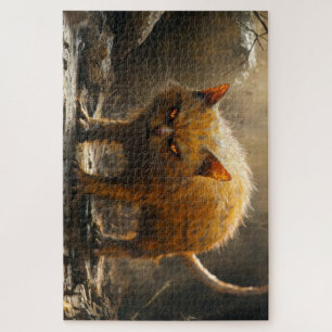 Puzzle Gato monstruo
