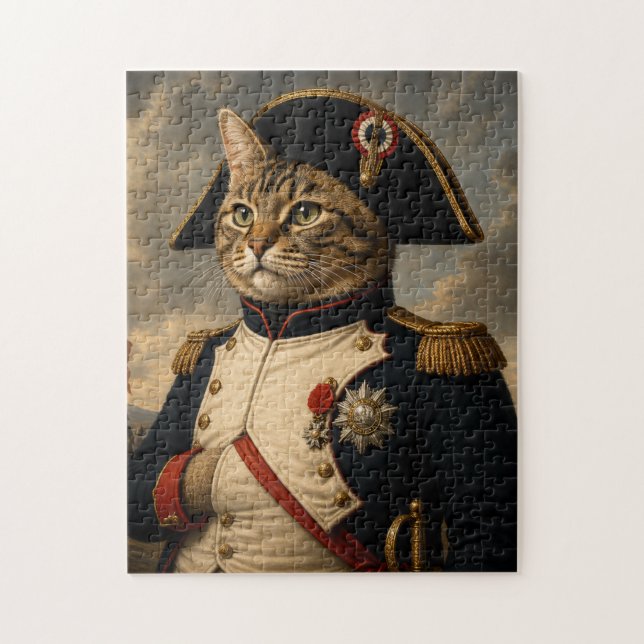 Puzzle Gato Napoleón: El Maullido del Emperador (Vertical)