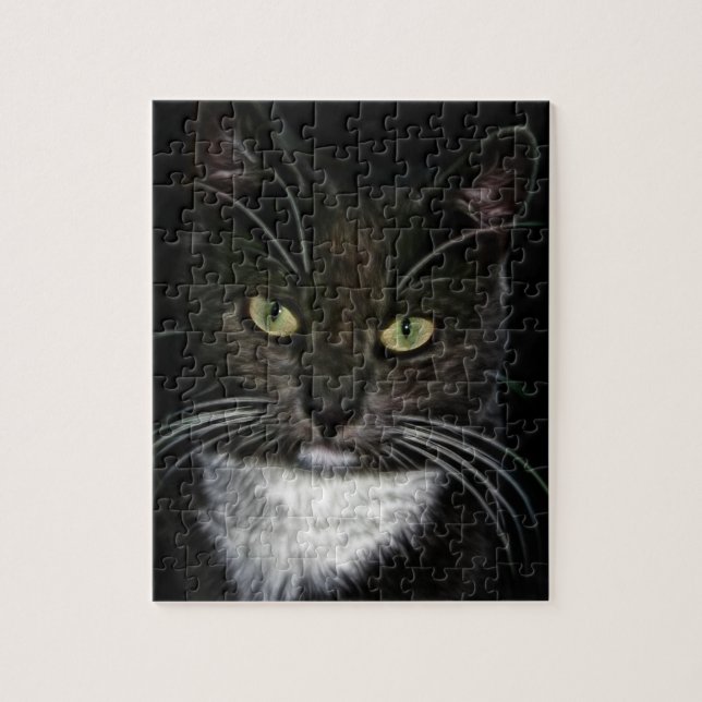 Puzzle Gato negro (Vertical)