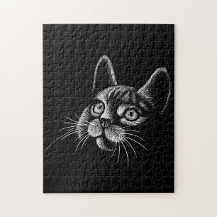 Puzzle Gato negro