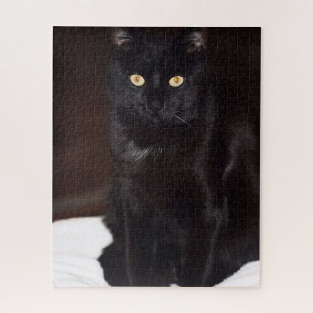 Puzzle Gato negro (Vertical)