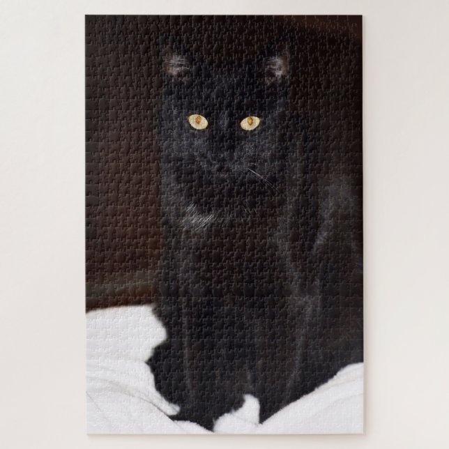 Puzzle Gato negro (Vertical)