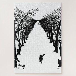 Puzzle Gato negro, Rudyard Kipling