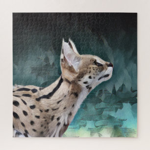 Puzzle Gato serval