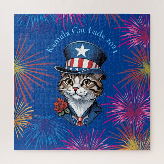 Puzzle Gato sin hijos Lady 2024 Thunder_Cove (Vertical)