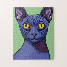 Puzzle Gato Sphynx