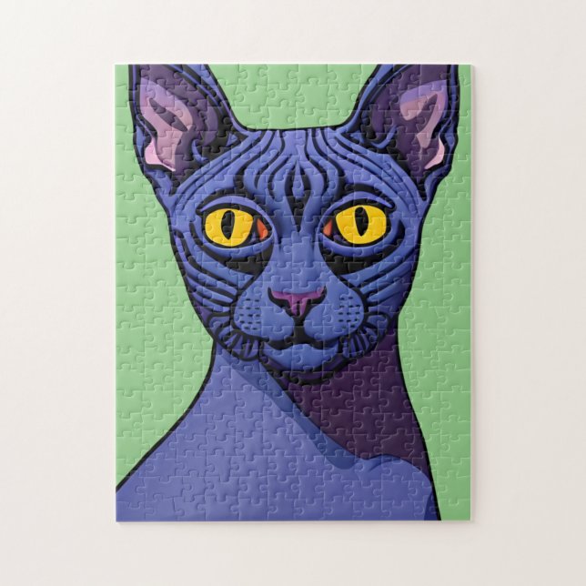 Puzzle Gato Sphynx (Vertical)