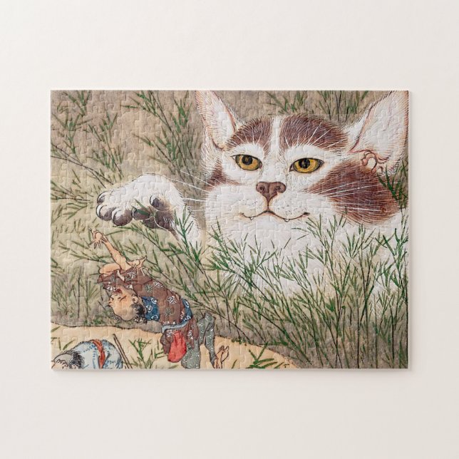 Puzzle Gato supernatural (Horizontal)
