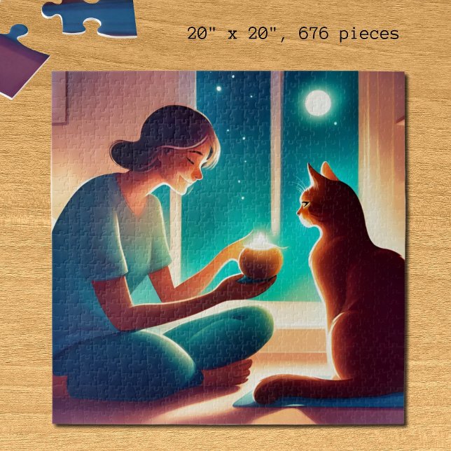 Puzzle gato  terapeuta (Subido por el creador)