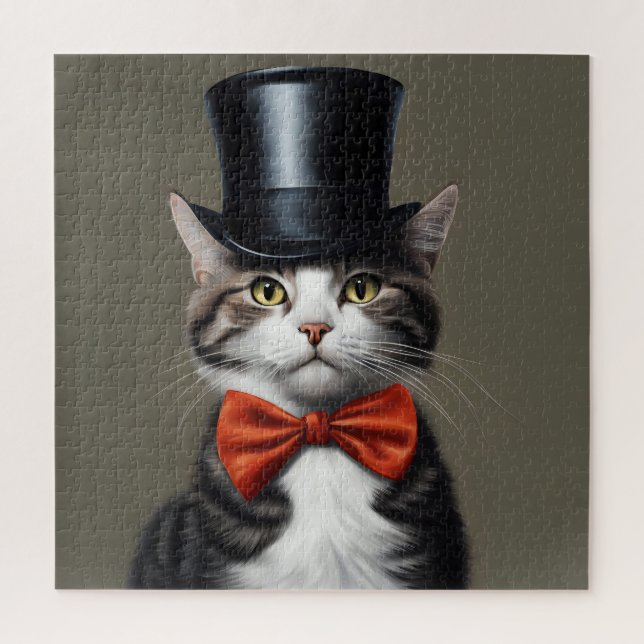 Puzzle Gato victoriano (Vertical)