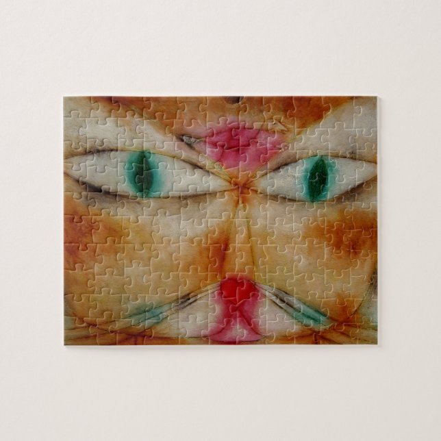 Puzzle Gato y ave, Paul Klee, (Horizontal)