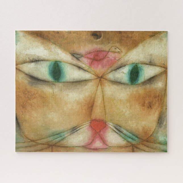 Puzzle Gato y pájaro de Paul Klee (Horizontal)
