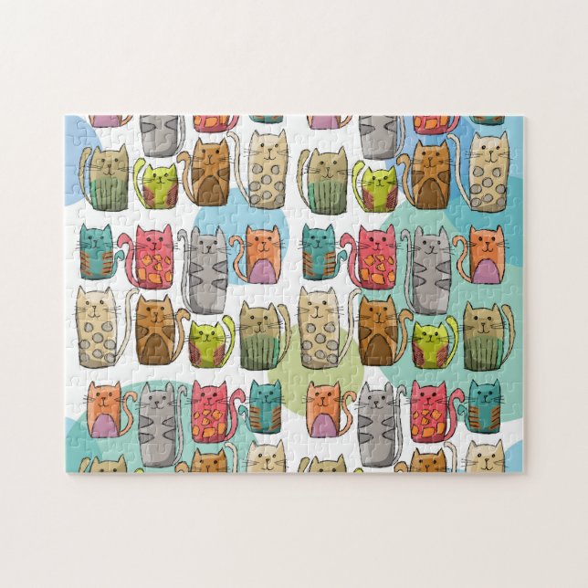 Puzzle ¡Gatos! (Horizontal)