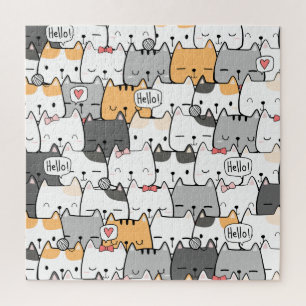 Puzzle Gatos