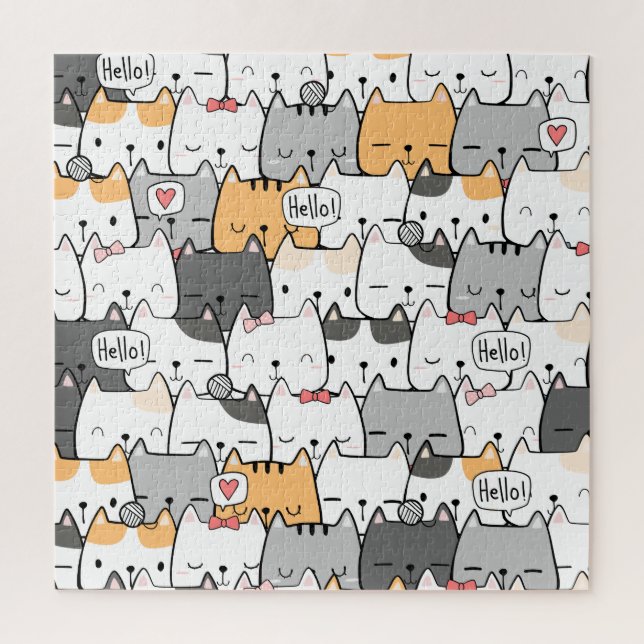 Puzzle Gatos (Vertical)