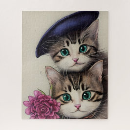 Puzzle Gatos atigrados