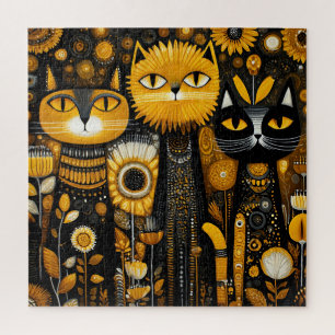 Puzzle Gatos Caprichosos